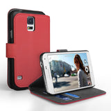 YouSave Accessories Samsung Galaxy S5 PU Wallet Stand Case – Hot Pink
