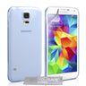 Yousave Accessories Samsung Galaxy S5 0.6mm Clear Gel Case - Blue