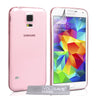 Yousave Accessories Samsung Galaxy S5 0.6mm Clear Gel Case - Pink