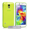 Yousave Accessories Samsung Galaxy S5 0.6mm Clear Gel Case - Green