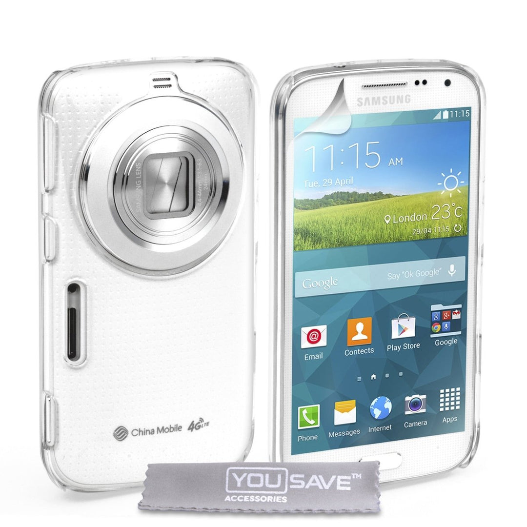 Yousave Accessories Samsung Galaxy Z Koom Hard Case - Crystal Clear - Mobile Madhouse