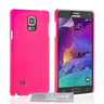 Yousave Accessories Samsung Galaxy Note 4 Hard Hybrid Case - Hot Pink