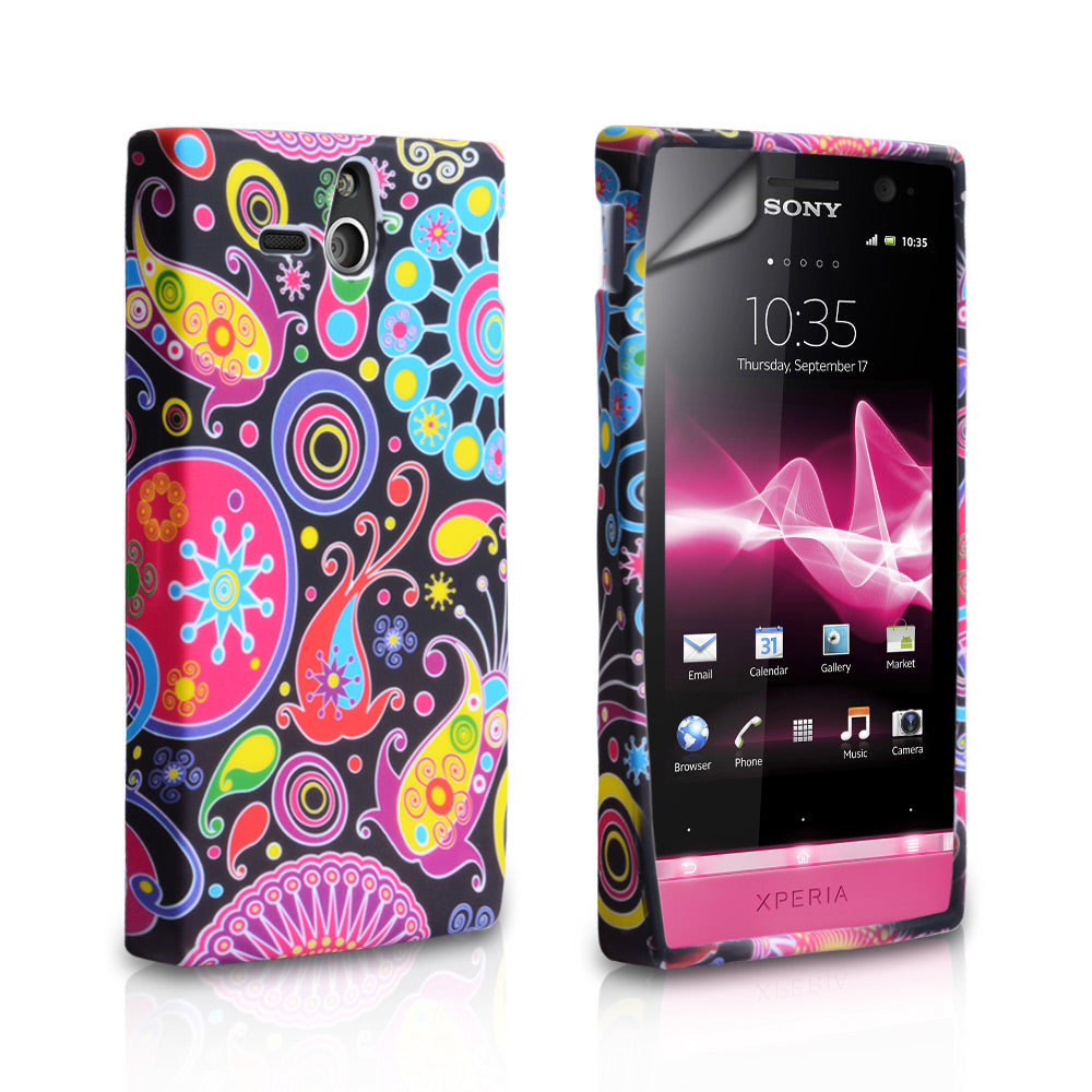 YouSave Accessories Sony Xperia U Jellyfish Silicone Gel Case
