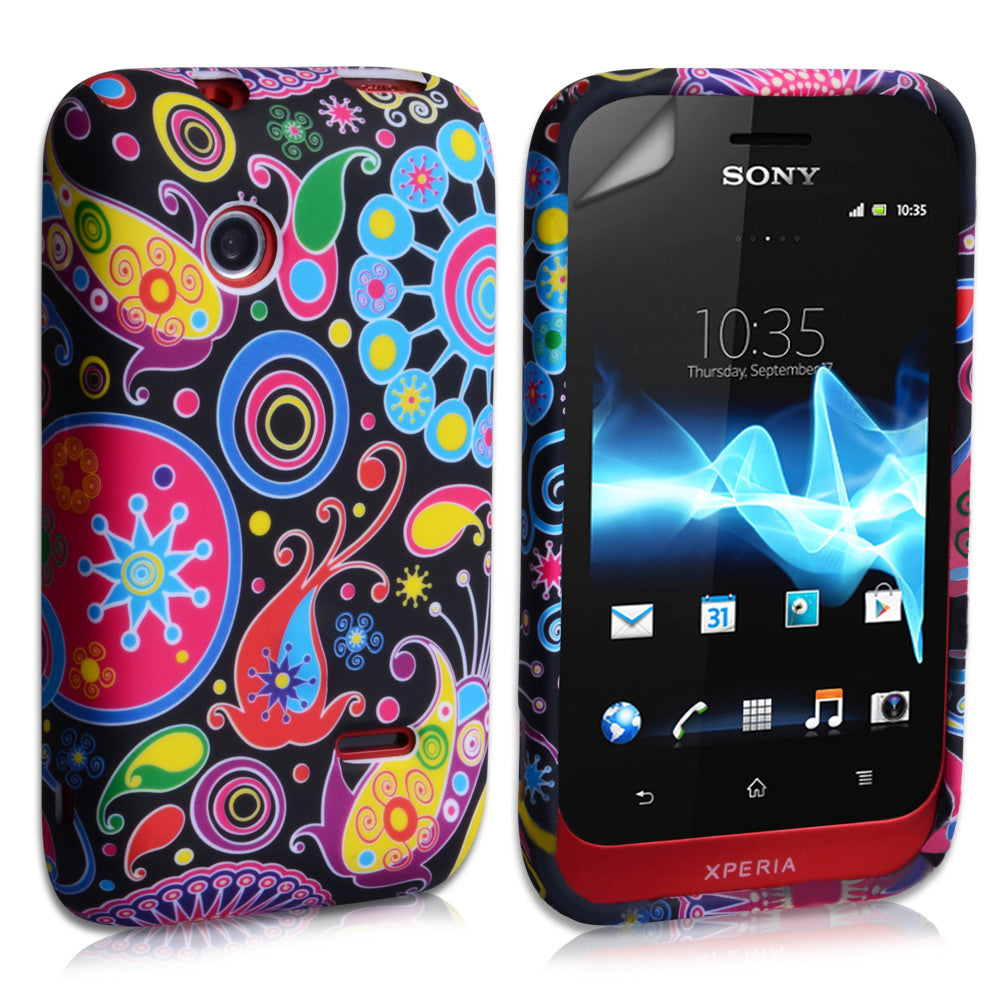 YouSave Accessories Sony Xperia Tipo Jellyfish Silicone Gel Case