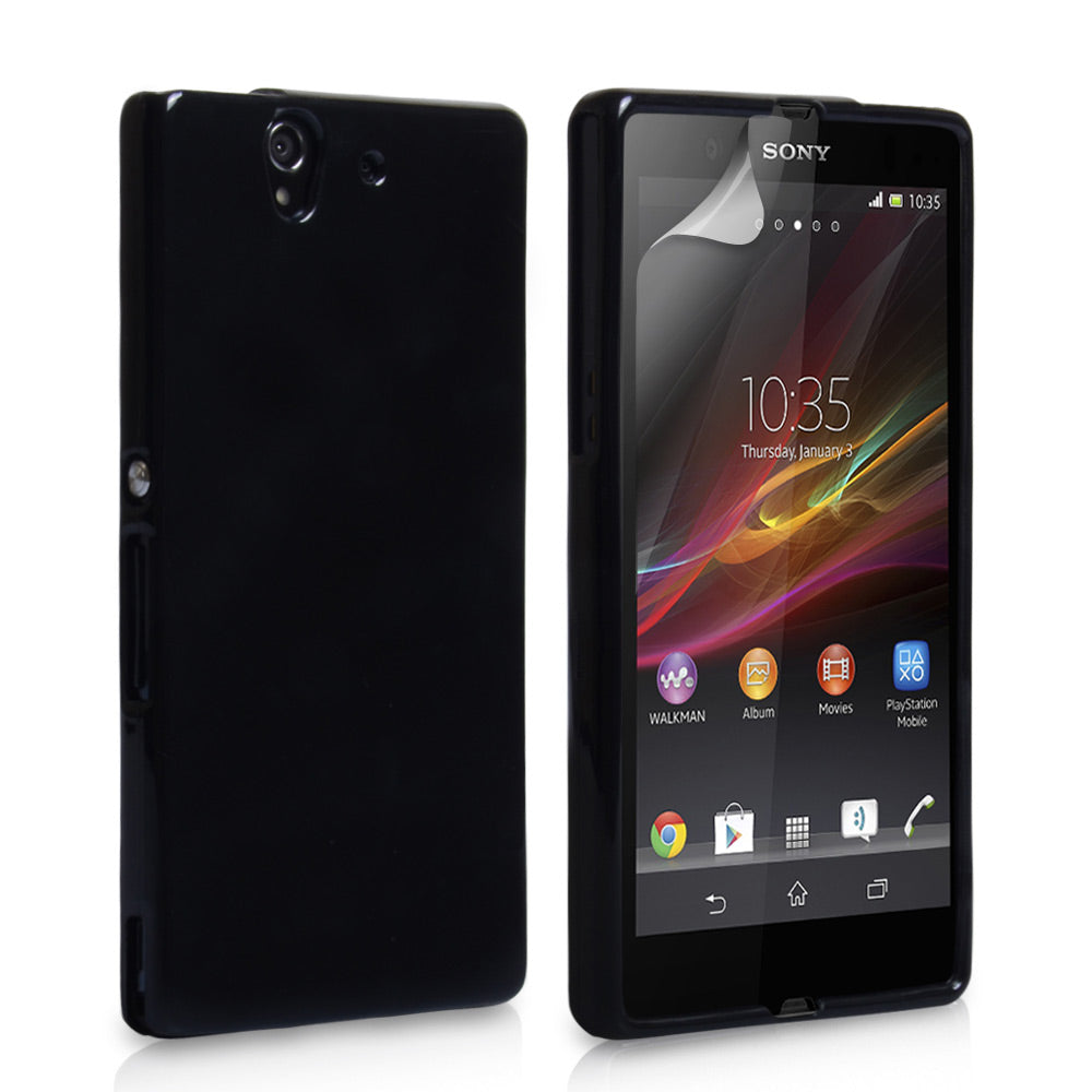 YouSave Accessories Sony Xperia Z Gel Case - Black