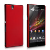 YouSave Accessories Sony Xperia Z Hard Hybrid Case - Red
