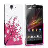 Yousave Accessories Sony Xperia Z Floral Bee Silicone Gel Case
