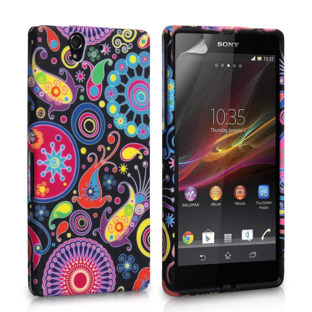 YouSave Accessories Sony Xperia Z Jellyfish Silicone Gel Case