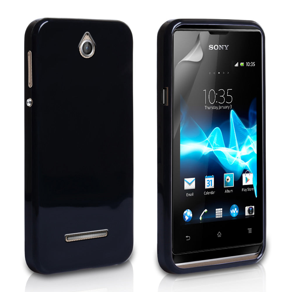 YouSave Accessories Sony Xperia E Gel Case - Black 
