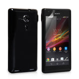 YouSave Accessories Sony Xperia SP Silicone Gel Case - Black
