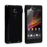 Yousave Accessories Sony Xperia SP Silicone Gel Case - Black