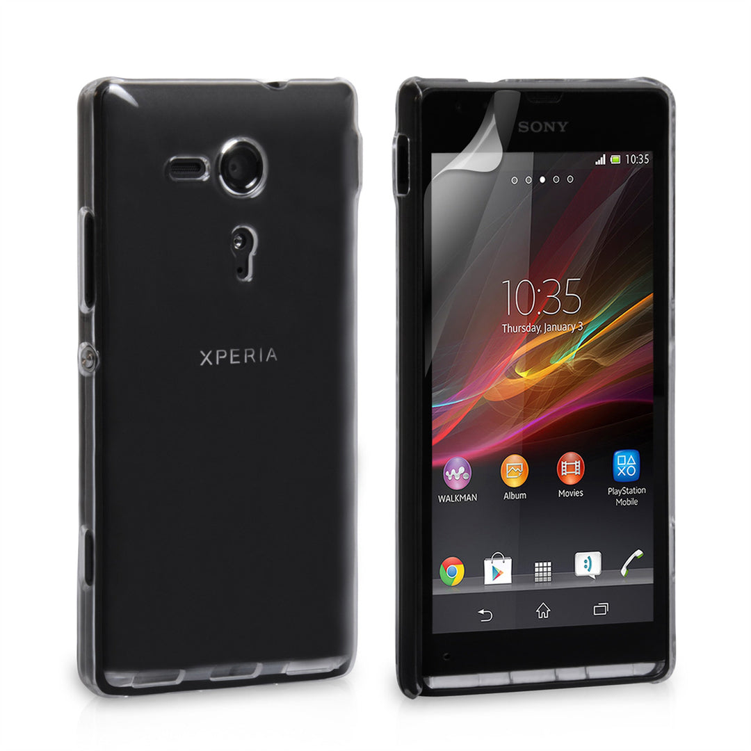 YouSave Accessories Sony Xperia SP Hard Case - Clear