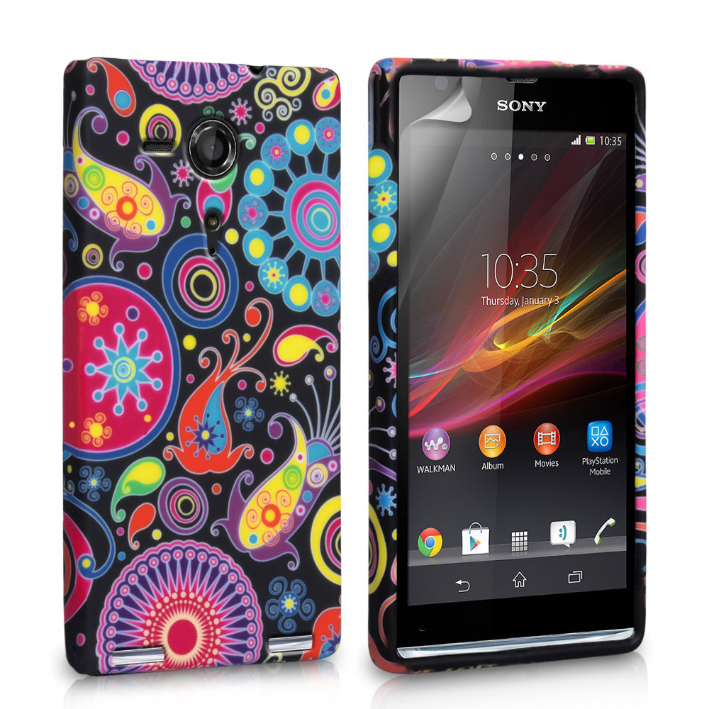 YouSave Accessories Sony Xperia SP Jellyfish Silicone Gel Case