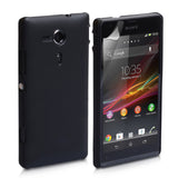 YouSave Accessories Sony Xperia SP Hard Hybrid Case - Black