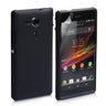 Yousave Accessories Sony Xperia SP Hard Hybrid Case - Black