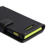 YouSave Accessories Sony Xperia M Black Leather Effect Wallet Case 