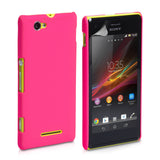 YouSave Accessories Sony Xperia M Hard Hybrid Case - Hot Pink