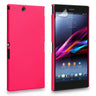 Yousave Accessories Sony Xperia Z Ultra Hard Hybrid Case - Hot Pink
