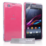 YouSave Accessories Sony Xperia Z1 Compact Silicone Gel Case - Clear