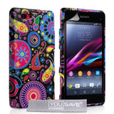 YouSave Accessories Sony Xperia Z1 Compact Jellyfish Silicone Gel Case