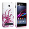 Yousave Accessories Sony Xperia E1 Floral Bee Silicone Gel Case