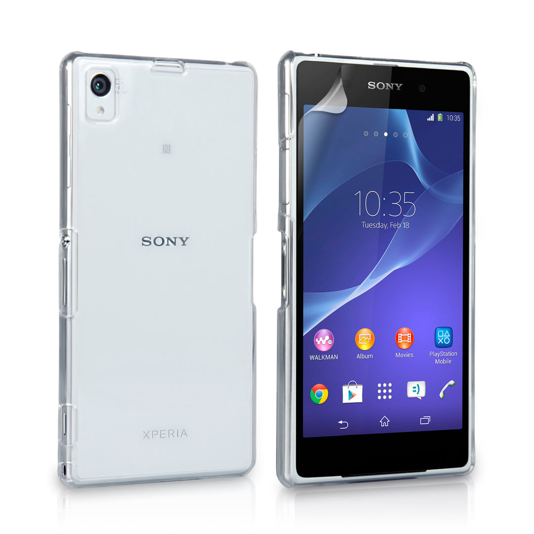 YouSave Accessories Sony Xperia Z2 Hard Case - Crystal Clear