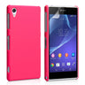 Yousave Accessories Sony Xperia Z2 Hard Hybrid Case - Hot Pink