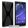 Yousave Accessories Sony Xperia T2 Ultra Silicone Gel X-Line Case - Black