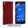 Yousave Accessories Sony Xperia Z3 Hard Hybrid Case - Red