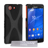 Yousave Accessories Sony Xperia Z3 Compact Silicone Gel X-Line Case - Black