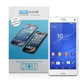 Yousave Accessories Sony Xperia Z3 Compact Screen Protectors X3 - Mobile Madhouse