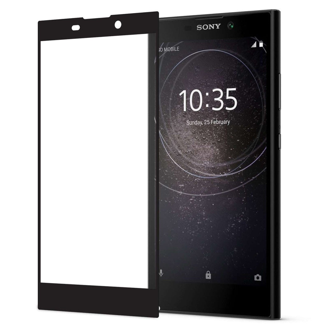 Sony Xperia L2 Tempered Glass (Single) - Black Edge - Mobile Madhouse