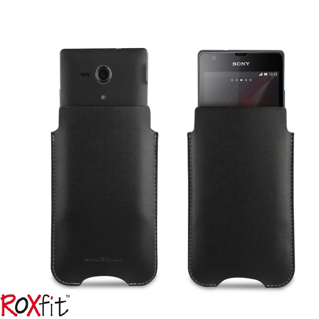 Roxfit Sony Xperia SP Pouch Case - Black
