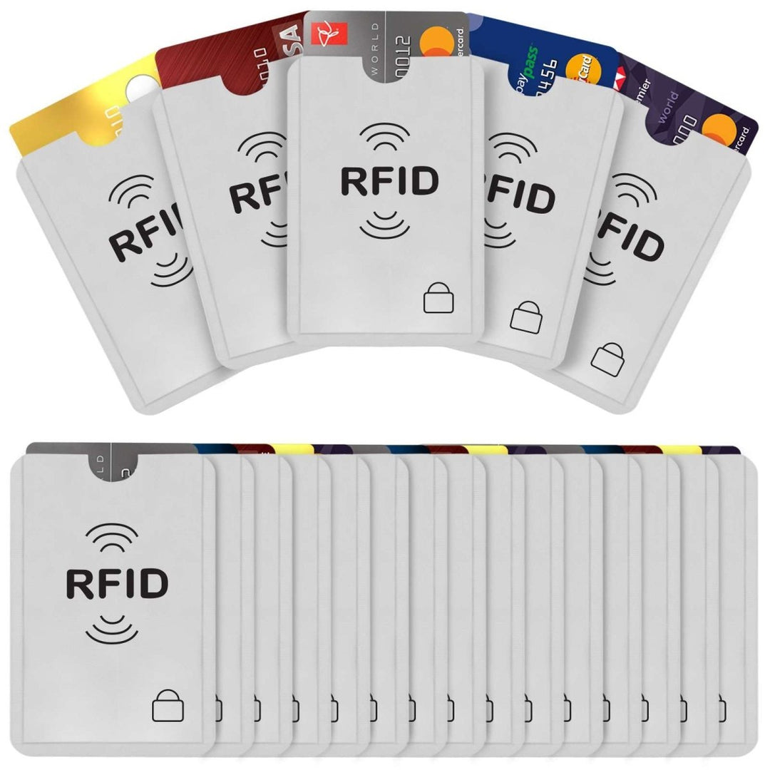 RFID Signal Blocking Card Sleeves - 20 - Pack - Mobile Madhouse
