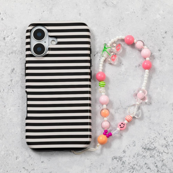 Smiley Sweet Phone Charm Strap - alternate view