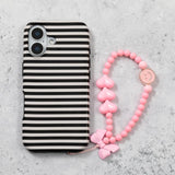 Very Pink Smiley Phone Charm Strap