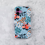 Baby Blue Floral Tough Phone Case  iPhone 17 Pro