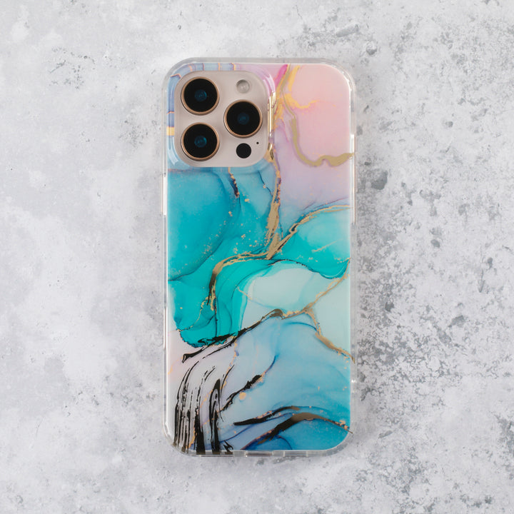 Marble Glow iPhone 16 Pro Max Case