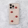 Falling Cherry Clear iPhone 16 Pro Max Case
