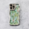 Electroplate Green Butterfly iPhone 16 Pro Max Case