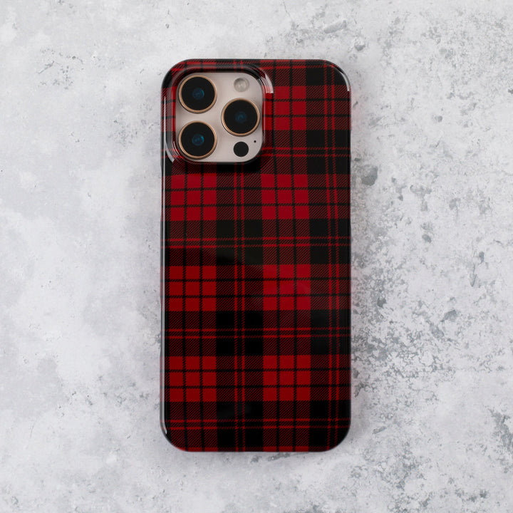 Red Tartan Tough Phone Case  iPhone 17 Pro