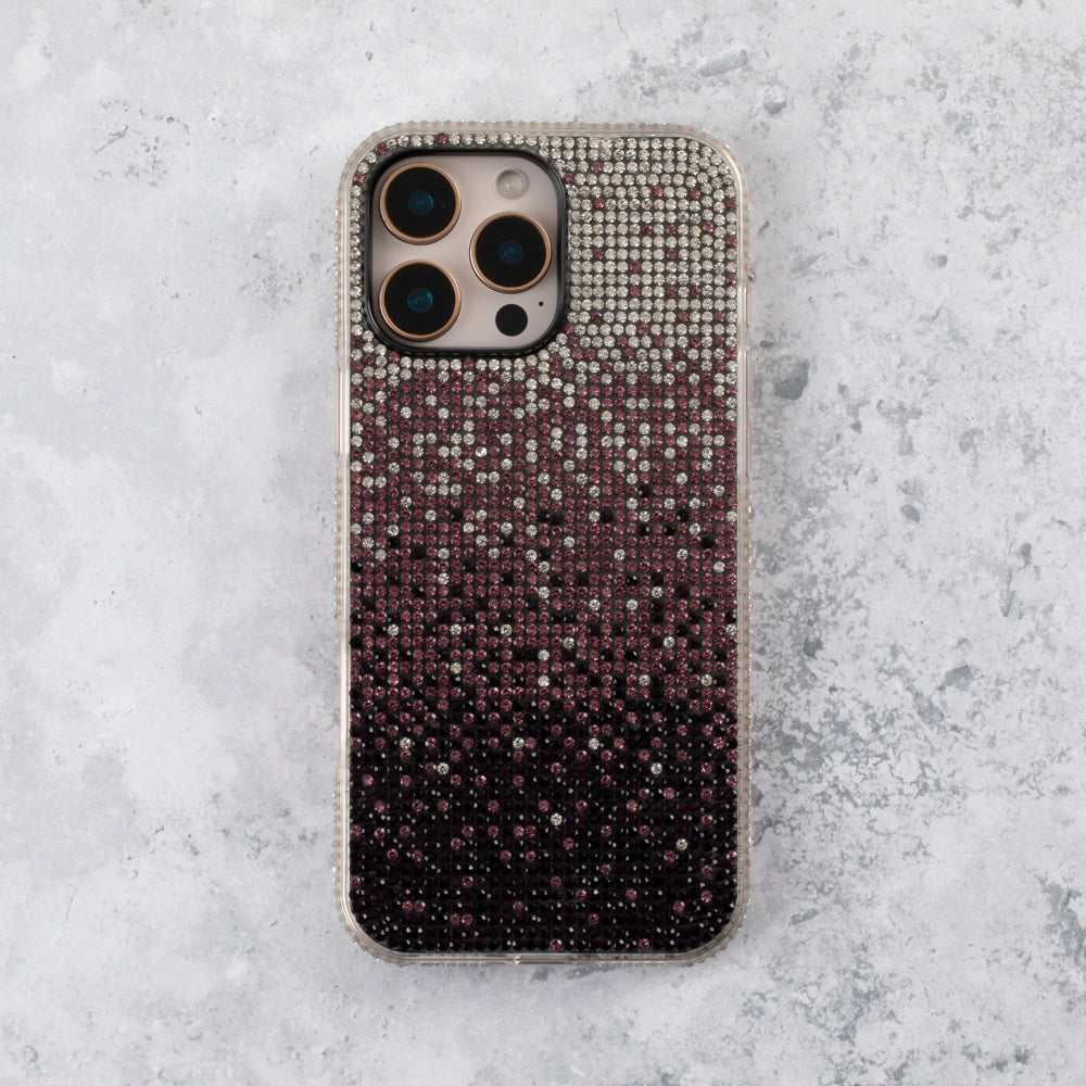 Purple Diamond Bling iPhone 17 Pro Case  Luxe Sparkle