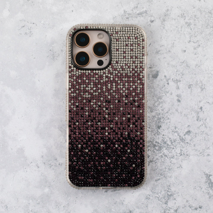 Purple Diamond Bling iPhone 17 Pro Case  Luxe Sparkle