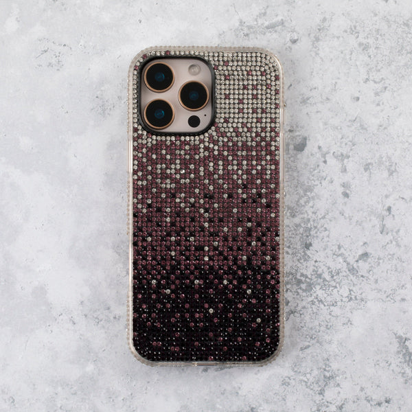 Purple Diamond Bling iPhone 17  Case  Luxe Sparkle