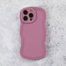 Raspberry Wavy iPhone 17 Pro Case  Matte & Shockproof