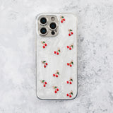Cherry Luxe Pearl iPhone 17 Pro Max Case