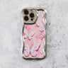 Electroplate Pink Butterfly iPhone 16 Pro Max Case