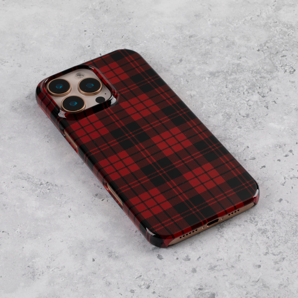Red Tartan Tough Phone Case  iPhone 17 Pro Max