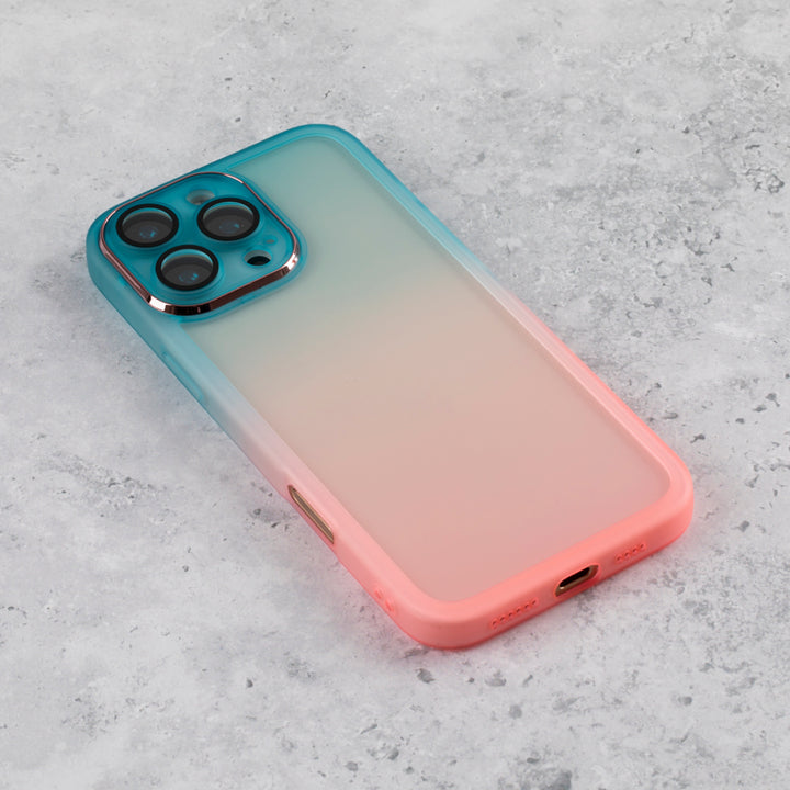 Gradient Fade Blue Pink iPhone 16 Pro Case