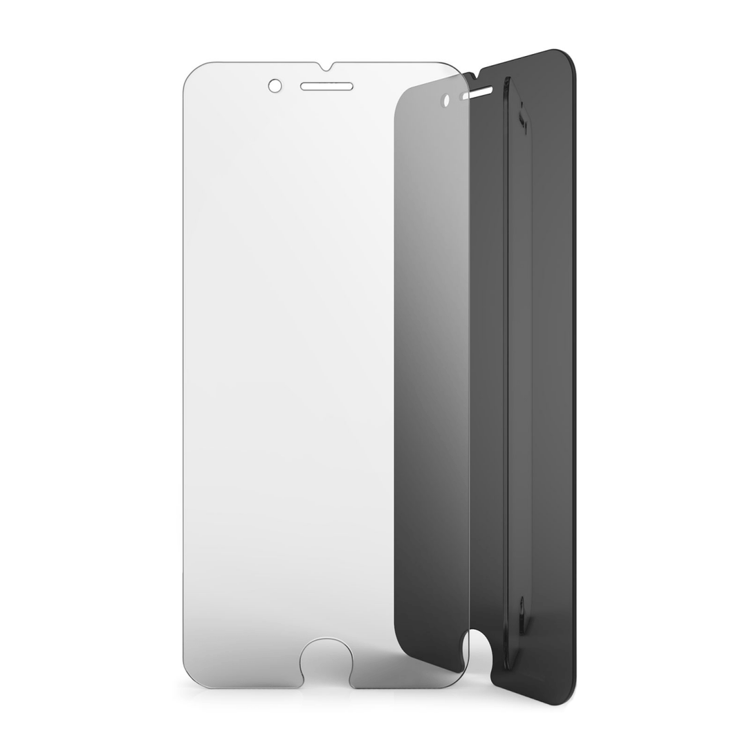 iPhone 7 / 8 Privacy Glass Screen Protector - Light Black - Mobile Madhouse